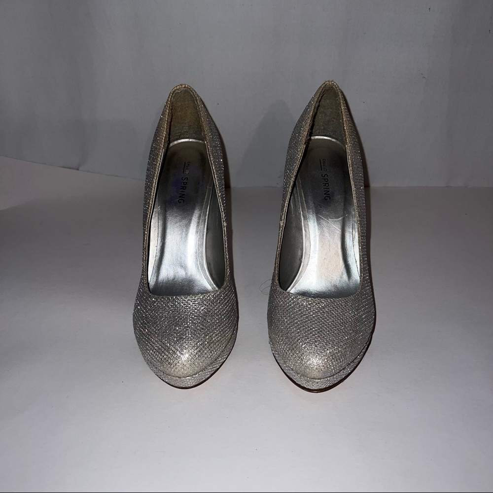 Call It Spring Silver Pumps